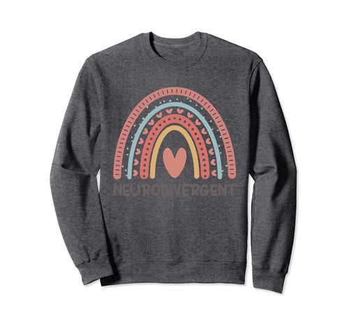 Neurodivergent Neurodiversity Sweatshirt - Unique Graphic Men Women - T-Shirt, Sweatshirt, Hoodie
