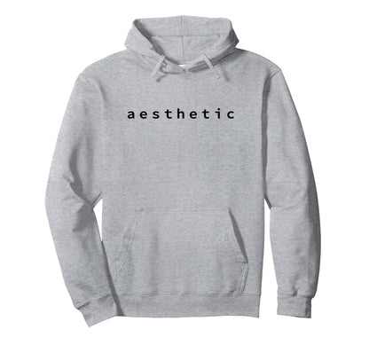 E S T H E T I C Vaporwave Minimal Hoodie - Fun Novelty Design Unisex - T-Shirt, Sweatshirt, Hoodie
