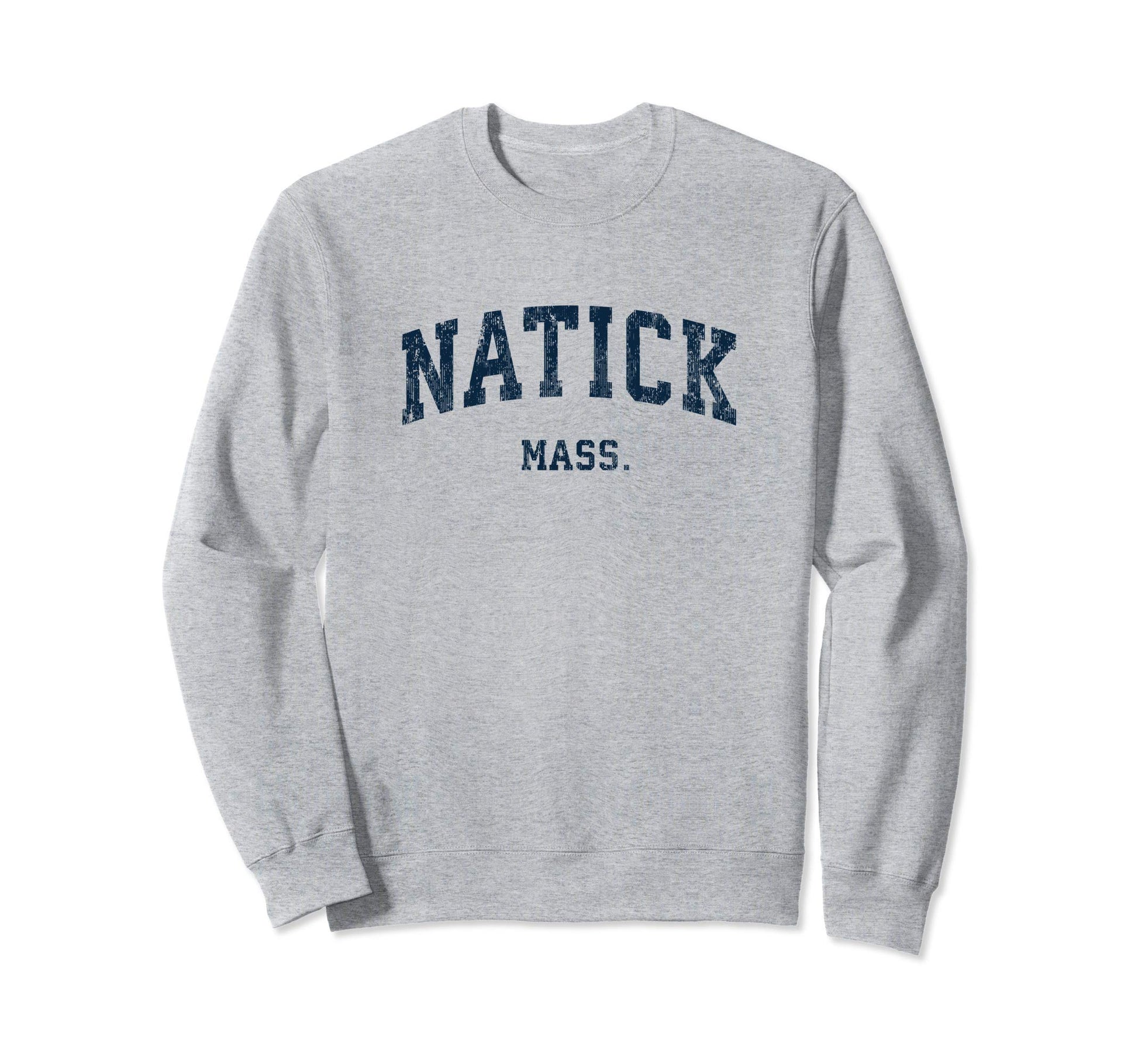 Natick Massachusetts Ma Varsity Sweatshirt - Custom Art Print Unisex - T-Shirt, Sweatshirt, Hoodie