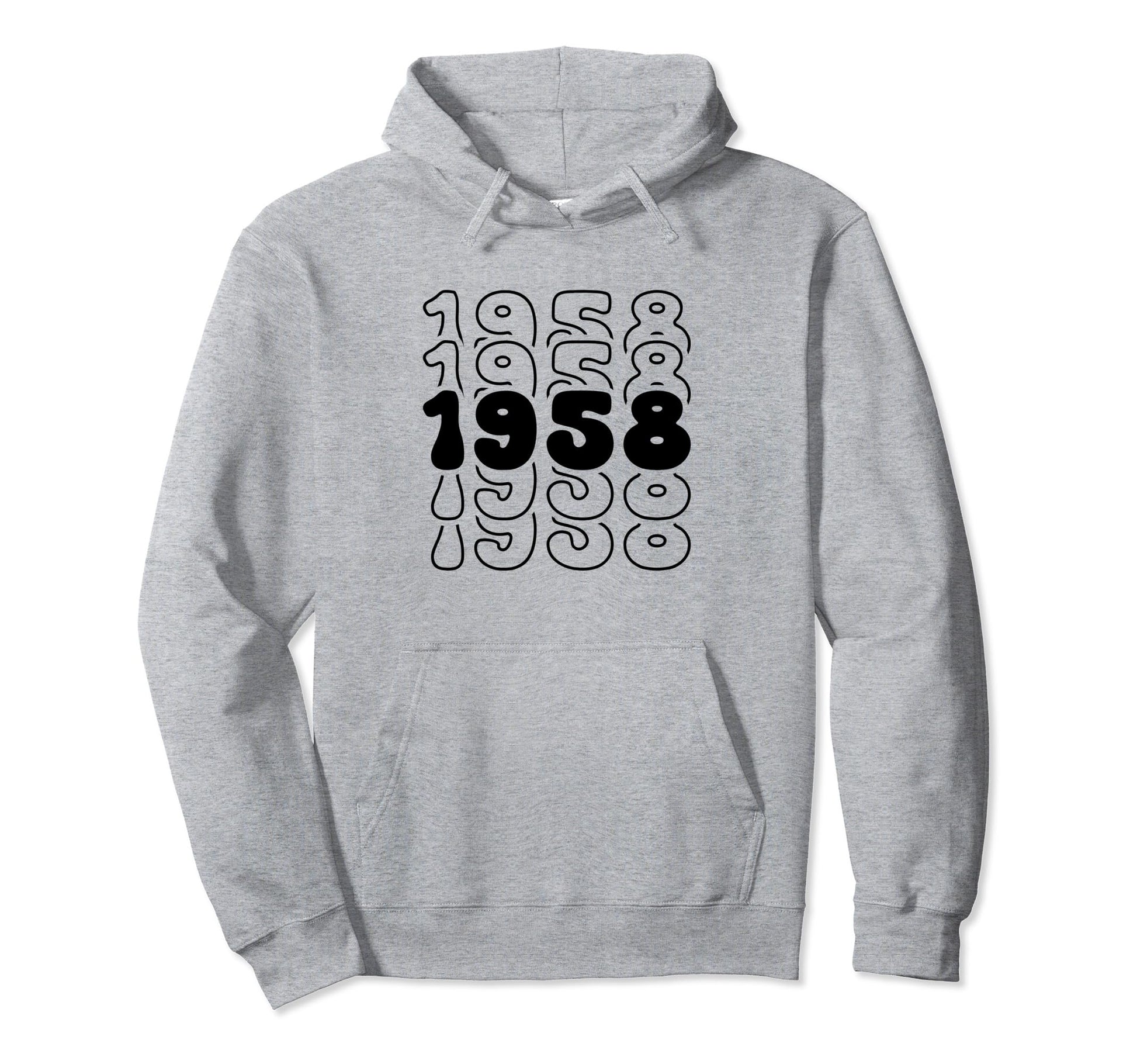 66 Year Old Groovy 66Th Birthday Boho Hoodie - Trendy Graphic for Adults - T-Shirt, Sweatshirt, Hoodie