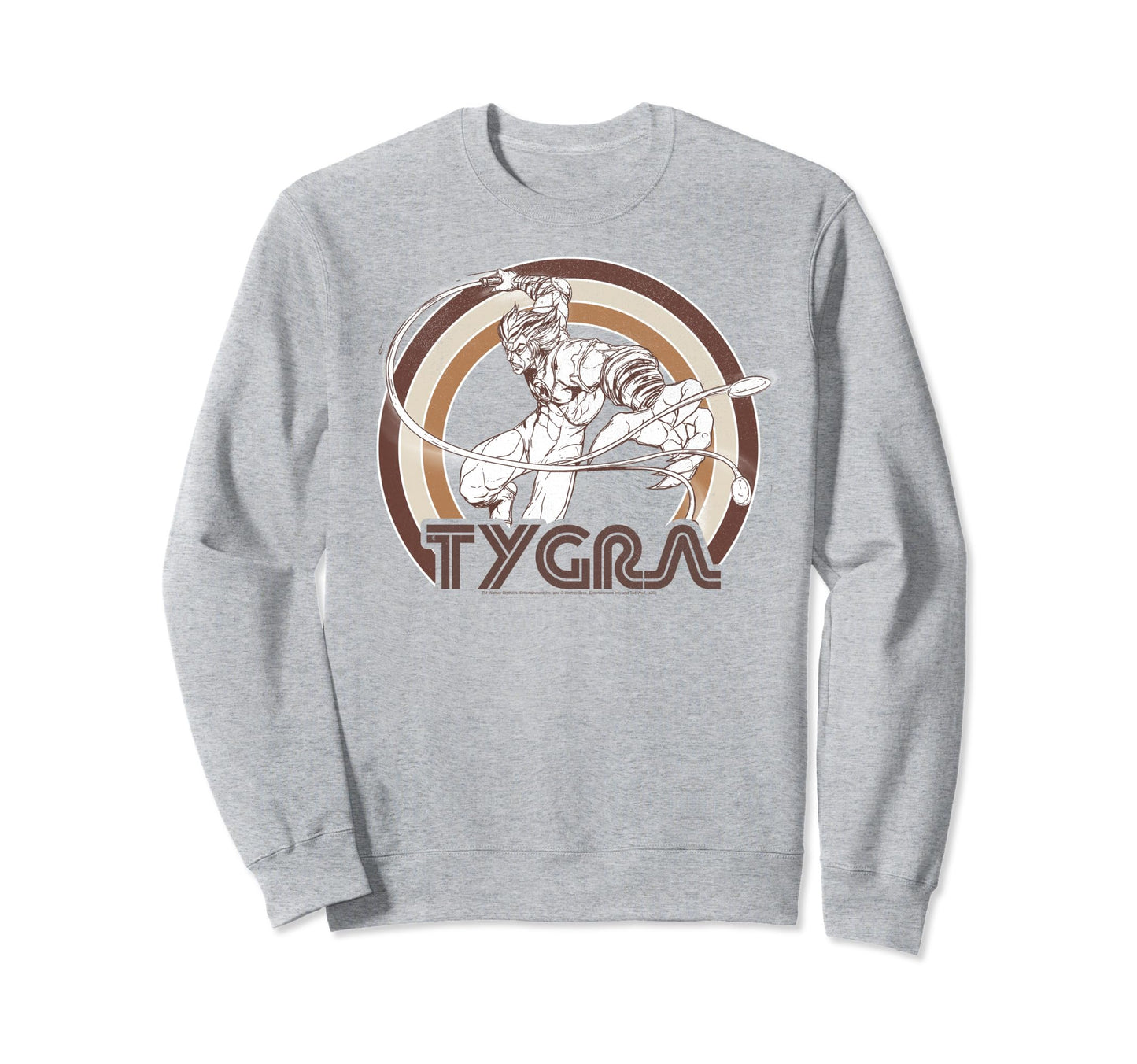 Thundercats Tygra Rainbow Sweatshirt - Custom Art Print for Adults - T-Shirt, Sweatshirt, Hoodie
