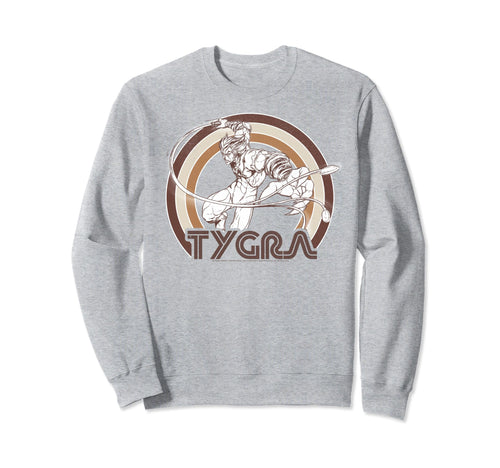 Thundercats Tygra Rainbow Sweatshirt - Custom Art Print for Adults - T-Shirt, Sweatshirt, Hoodie