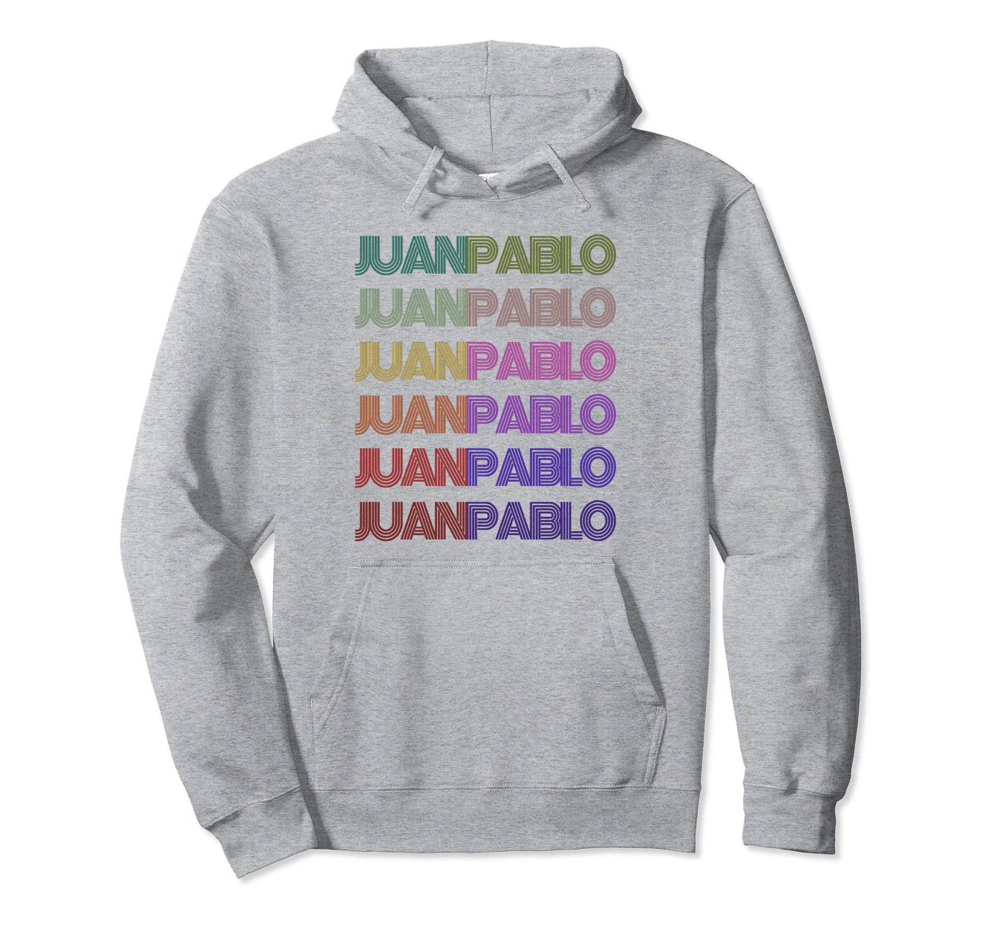 First Name Juan Pablo Spanish Birthday Hoodie - Graphic Print Unisex - T-Shirt, Sweatshirt, Hoodie