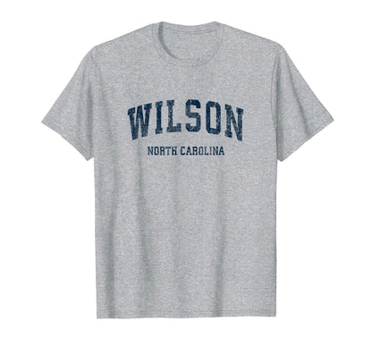 Wilson North Carolina Nc Varsity Sports T-Shirt - Graphic Print for Adults - T-Shirt, Sweatshirt, Hoodie