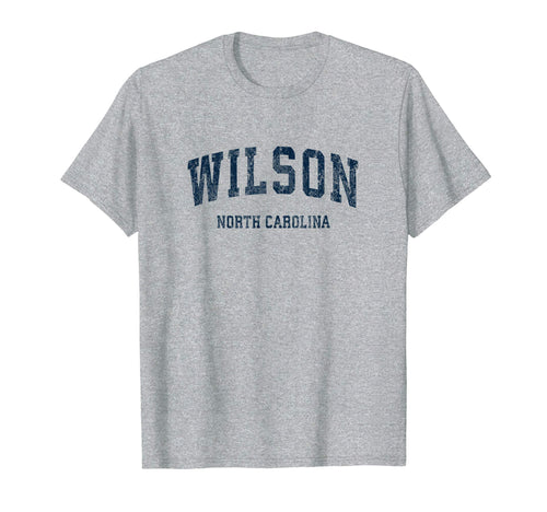 Wilson North Carolina Nc Varsity Sports T-Shirt - Graphic Print for Adults - T-Shirt, Sweatshirt, Hoodie