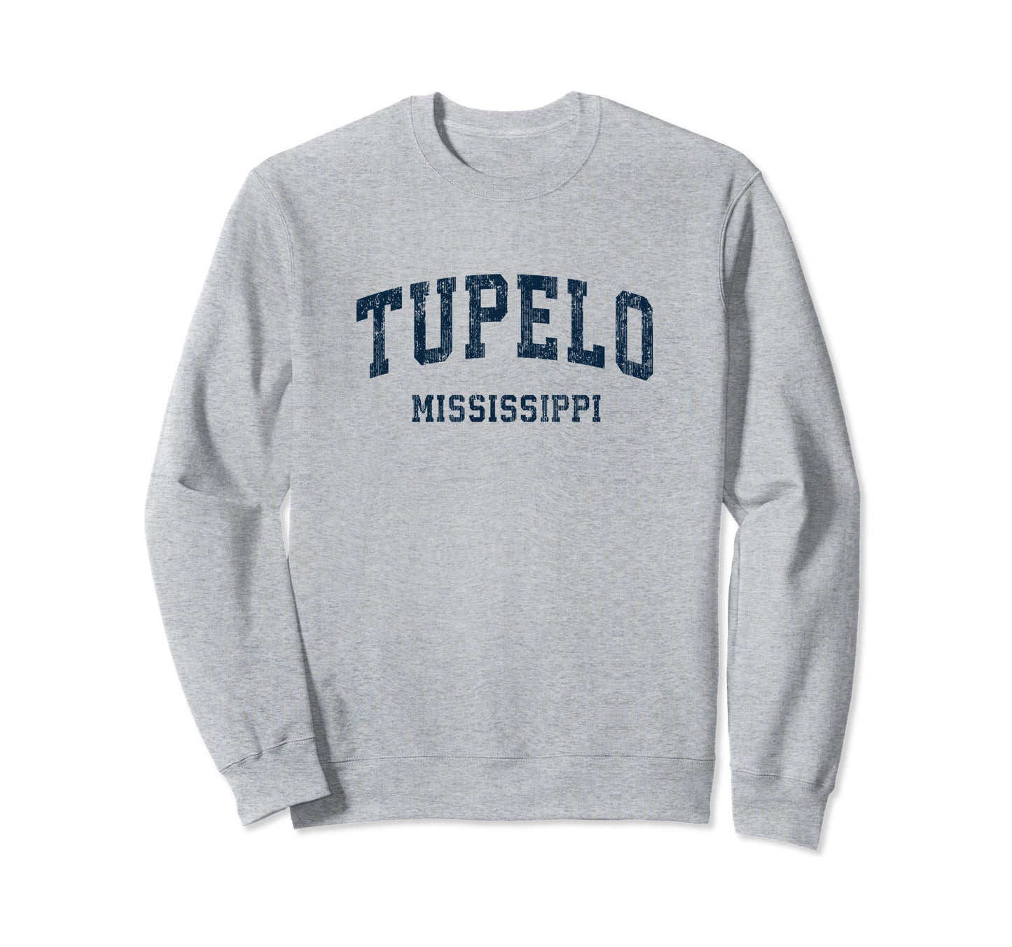 Tupelo Mississippi Ms Varsity Sweatshirt - Custom Art Print for Adults - T-Shirt, Sweatshirt, Hoodie