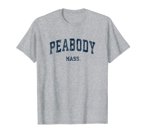 Peabody Massachusetts Ma Varsity Sports T-Shirt - Novelty Apparel Unisex - T-Shirt, Sweatshirt, Hoodie