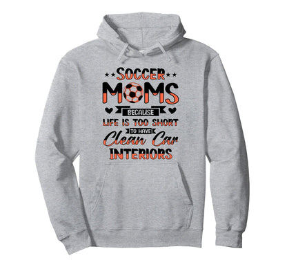 Soccer Mother Gameday Soccer Mom Hoodie - Casual Everyday Wear Men Women - T-Shirt, Sweatshirt, Hoodie