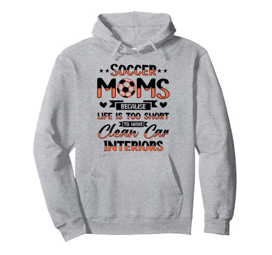 Soccer Mother Gameday Soccer Mom Hoodie - Casual Everyday Wear Men Women - T-Shirt, Sweatshirt, Hoodie