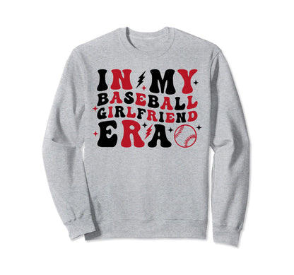 Baseball Girlfriend Trendy Sweatshirt - Casual Everyday Wear for Adults - T-Shirt, Sweatshirt, Hoodie