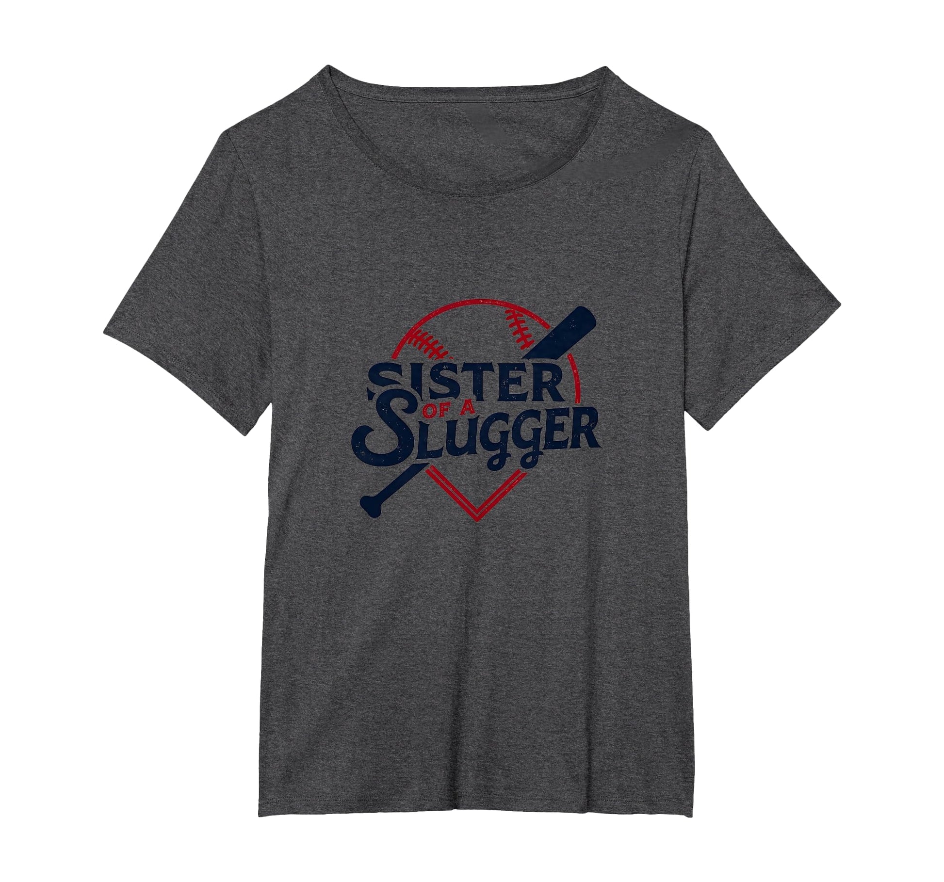 Baseball Sister Sister Slugger T-Shirt - Aesthetic Graphic Men Women - T-Shirt, Sweatshirt, Hoodie