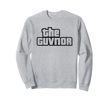 Guvnor Gamer Dad Video Gaming Logo Sweatshirt - Novelty Apparel Unisex - T-Shirt, Sweatshirt, Hoodie