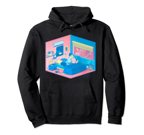 Isometric Couple Pastel Goth Aesthetic Hoodie - Novelty Apparel for Adults - T-Shirt, Sweatshirt, Hoodie