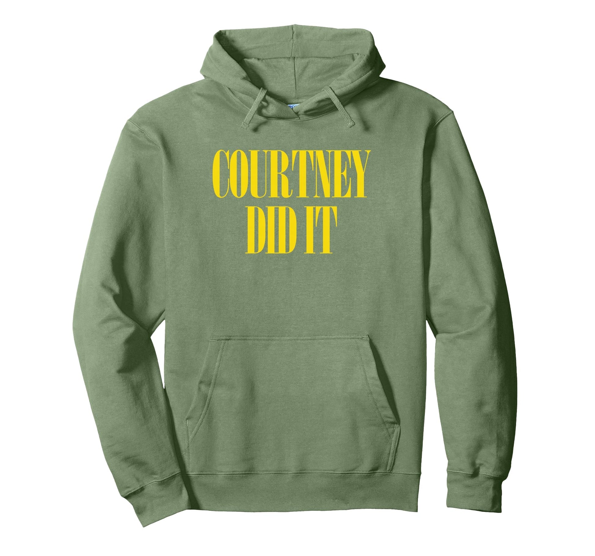 Courtney Did It Fun Punk Rock 90S Music Hoodie - Streetwear Style Unisex - T-Shirt, Sweatshirt, Hoodie
