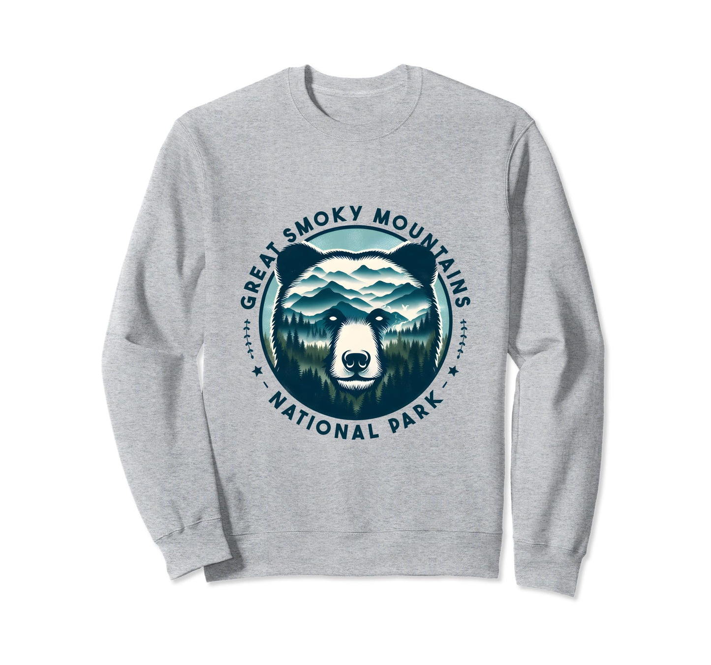 Hiking Camping Great Smoky Sweatshirt - Casual Everyday Wear Unisex - T-Shirt, Sweatshirt, Hoodie