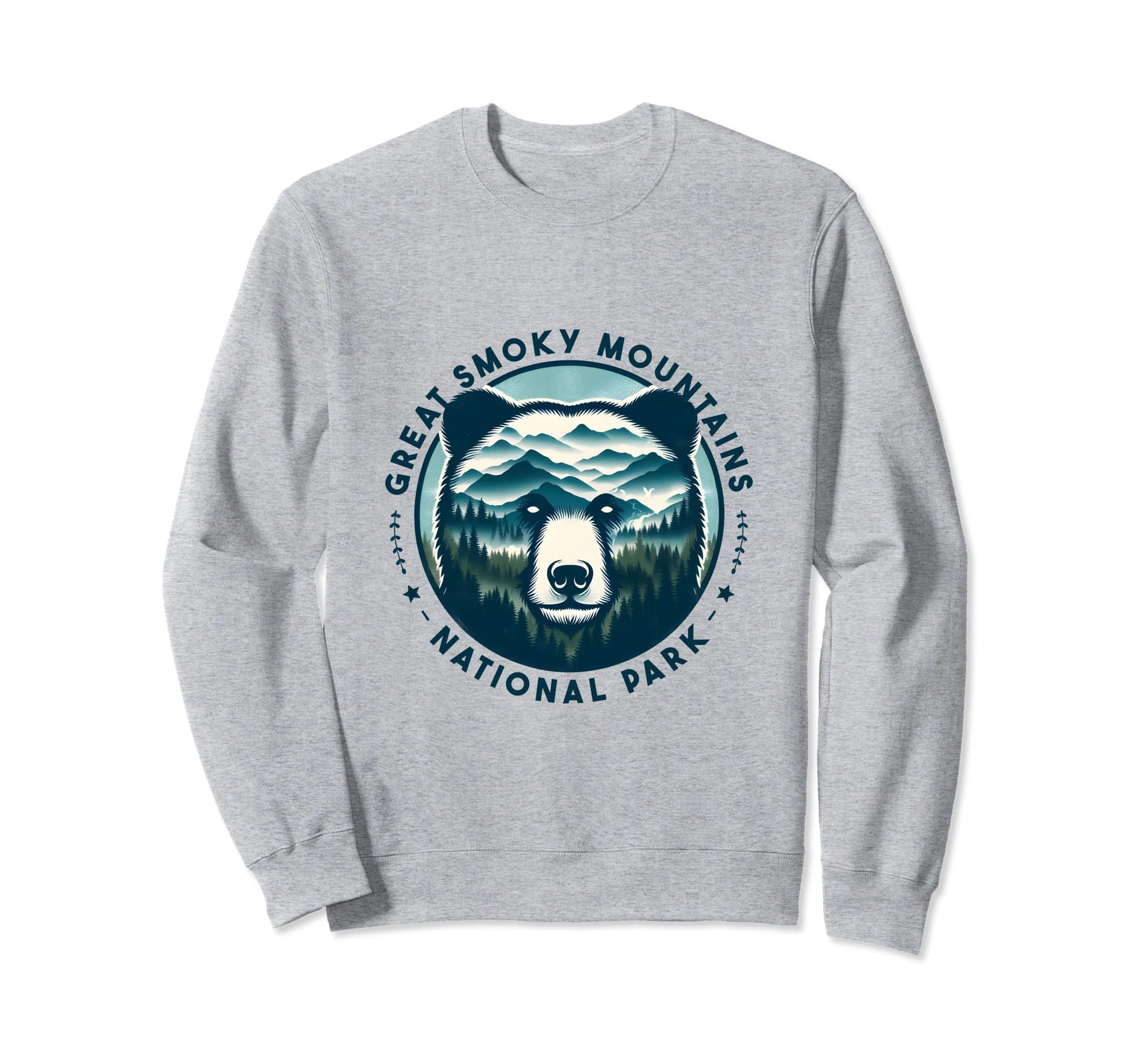Hiking Camping Great Smoky Sweatshirt - Casual Everyday Wear Unisex - T-Shirt, Sweatshirt, Hoodie