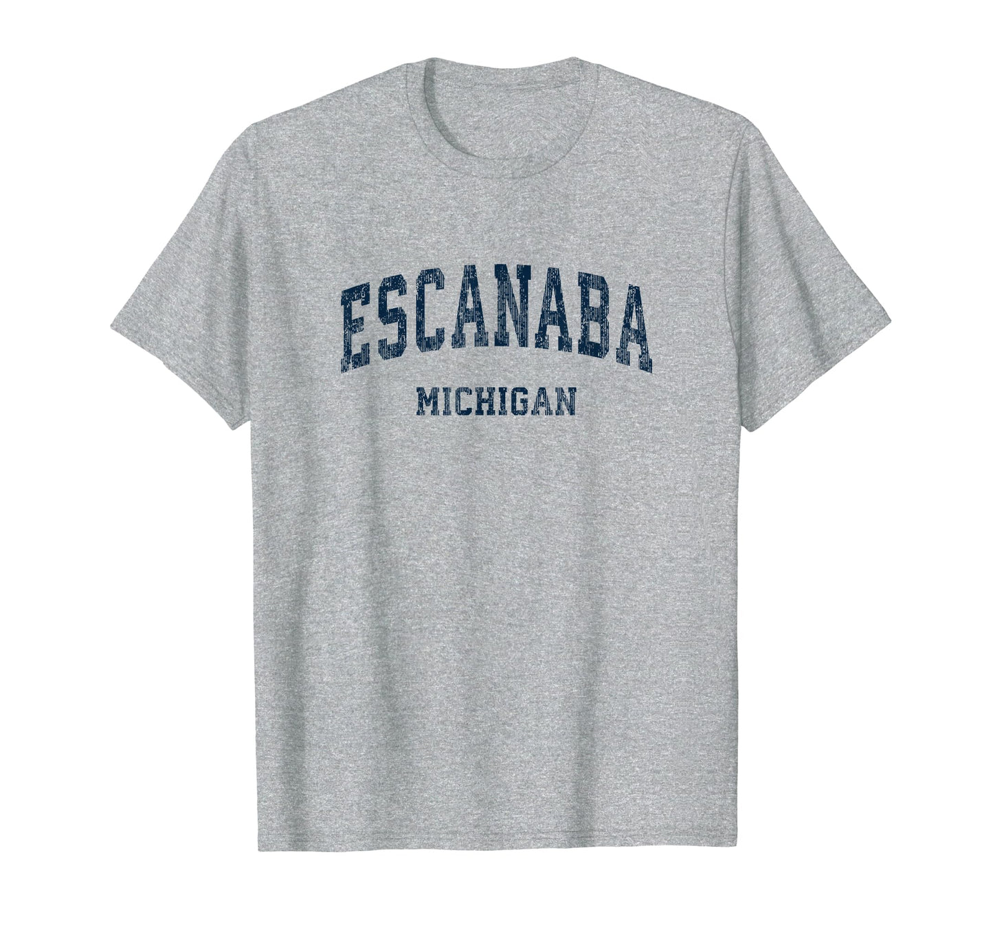 Escanaba Michigan Mi Varsity T-Shirt - Casual Everyday Wear for Adults - T-Shirt, Sweatshirt, Hoodie