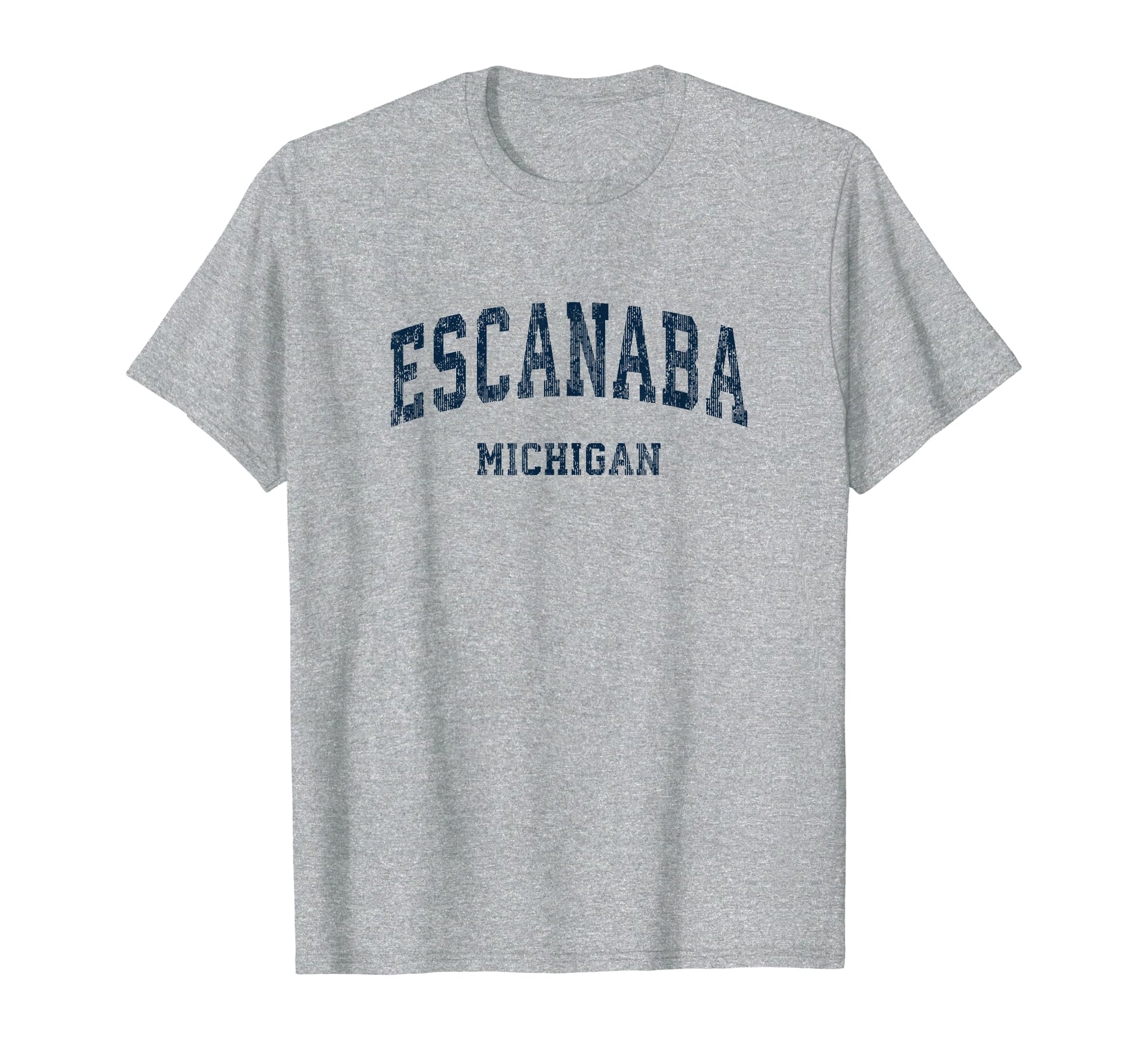 Escanaba Michigan Mi Varsity T-Shirt - Casual Everyday Wear for Adults - T-Shirt, Sweatshirt, Hoodie