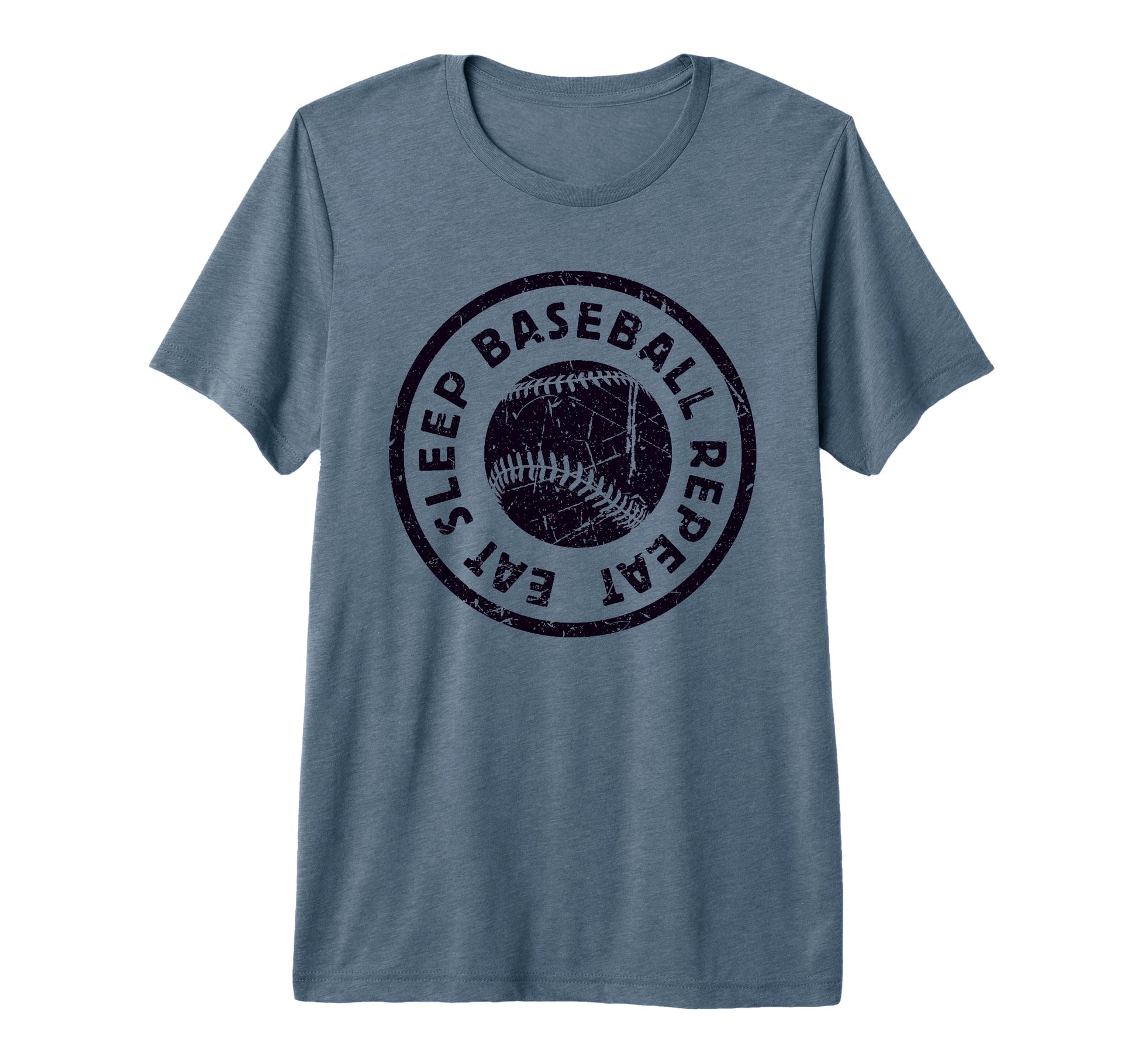 Eat Sleep Baseball Repeat Life Little T-Shirt - Trendy Graphic Unisex - T-Shirt, Sweatshirt, Hoodie