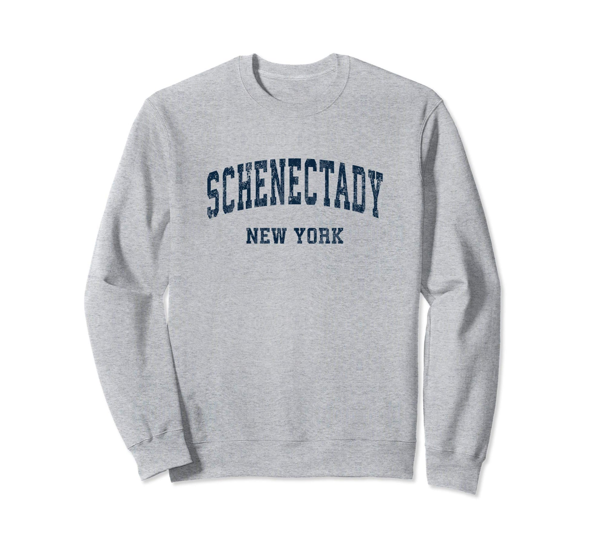 Schenectady New York Ny Varsity Sweatshirt - Custom Art Print Unisex - T-Shirt, Sweatshirt, Hoodie