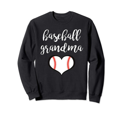 Baseball Grandma Sweatshirt - Graphic Print for Adults - T-Shirt, Sweatshirt, Hoodie