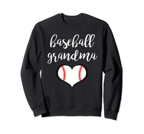 Baseball Grandma Sweatshirt - Graphic Print for Adults - T-Shirt, Sweatshirt, Hoodie