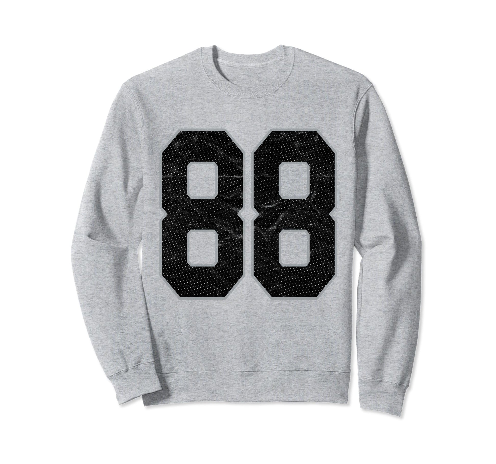 Number 88 Numbered Uniform Sweatshirt - Casual Everyday Wear for Adults - T-Shirt, Sweatshirt, Hoodie