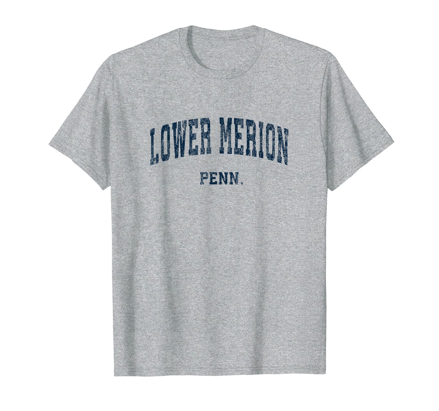 Lower Merion Pennsylvania Pa Varsity T-Shirt - Trendy Graphic for Adults - T-Shirt, Sweatshirt, Hoodie
