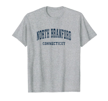 North Branford Connecticut Ct T-Shirt - Fun Novelty Design Men Women - T-Shirt, Sweatshirt, Hoodie