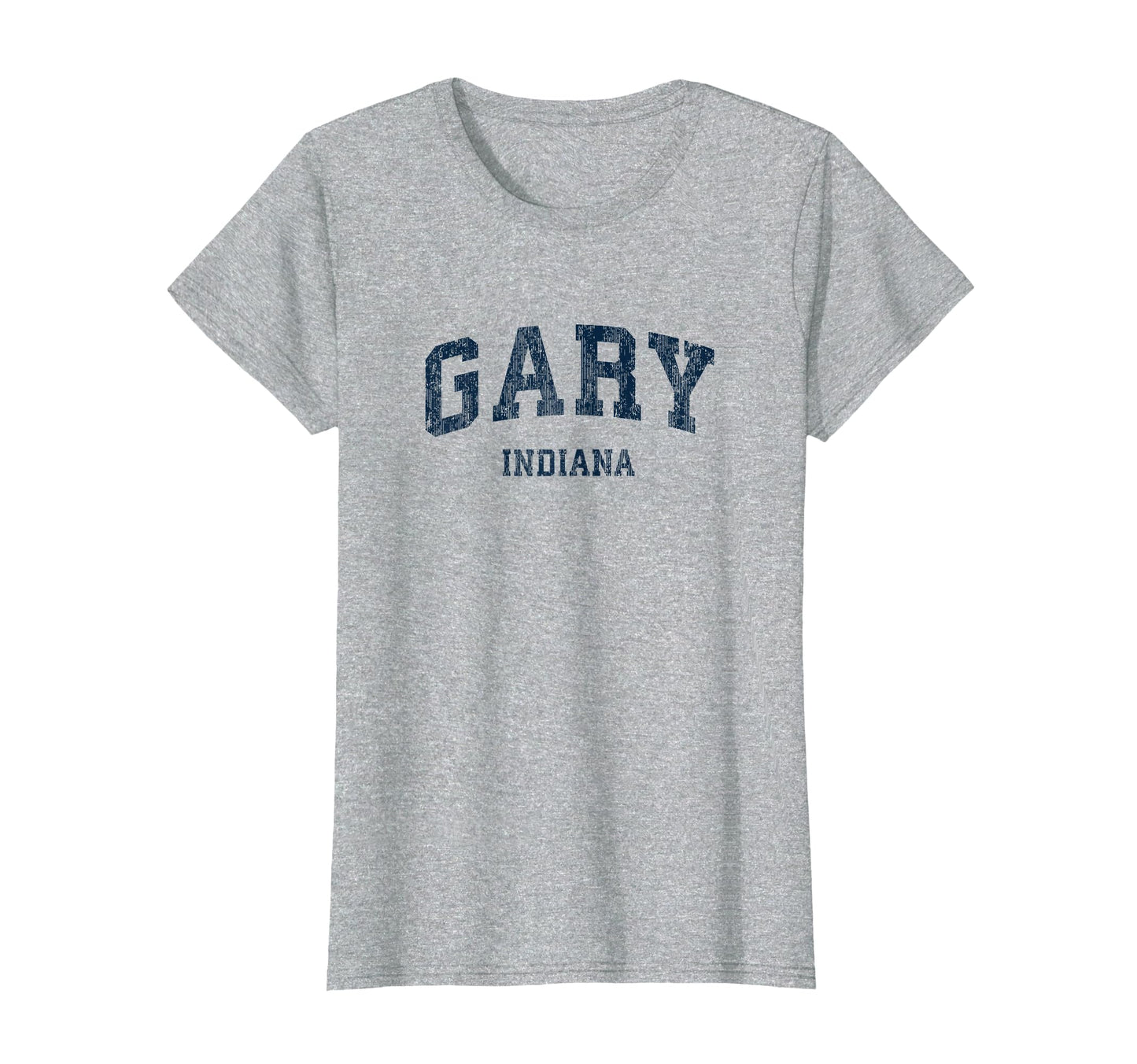 Gary Indiana Varsity Sports Navy T-Shirt - Casual Everyday Wear for Adults - T-Shirt, Sweatshirt, Hoodie