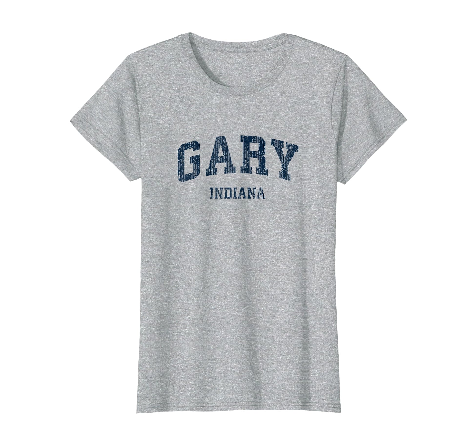 Gary Indiana Varsity Sports Navy T-Shirt - Casual Everyday Wear for Adults - T-Shirt, Sweatshirt, Hoodie