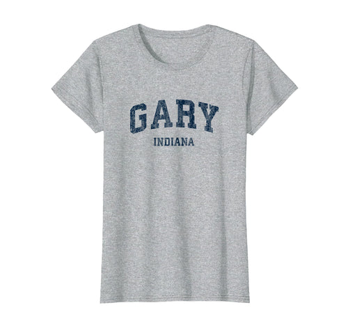 Gary Indiana Varsity Sports Navy T-Shirt - Casual Everyday Wear for Adults - T-Shirt, Sweatshirt, Hoodie