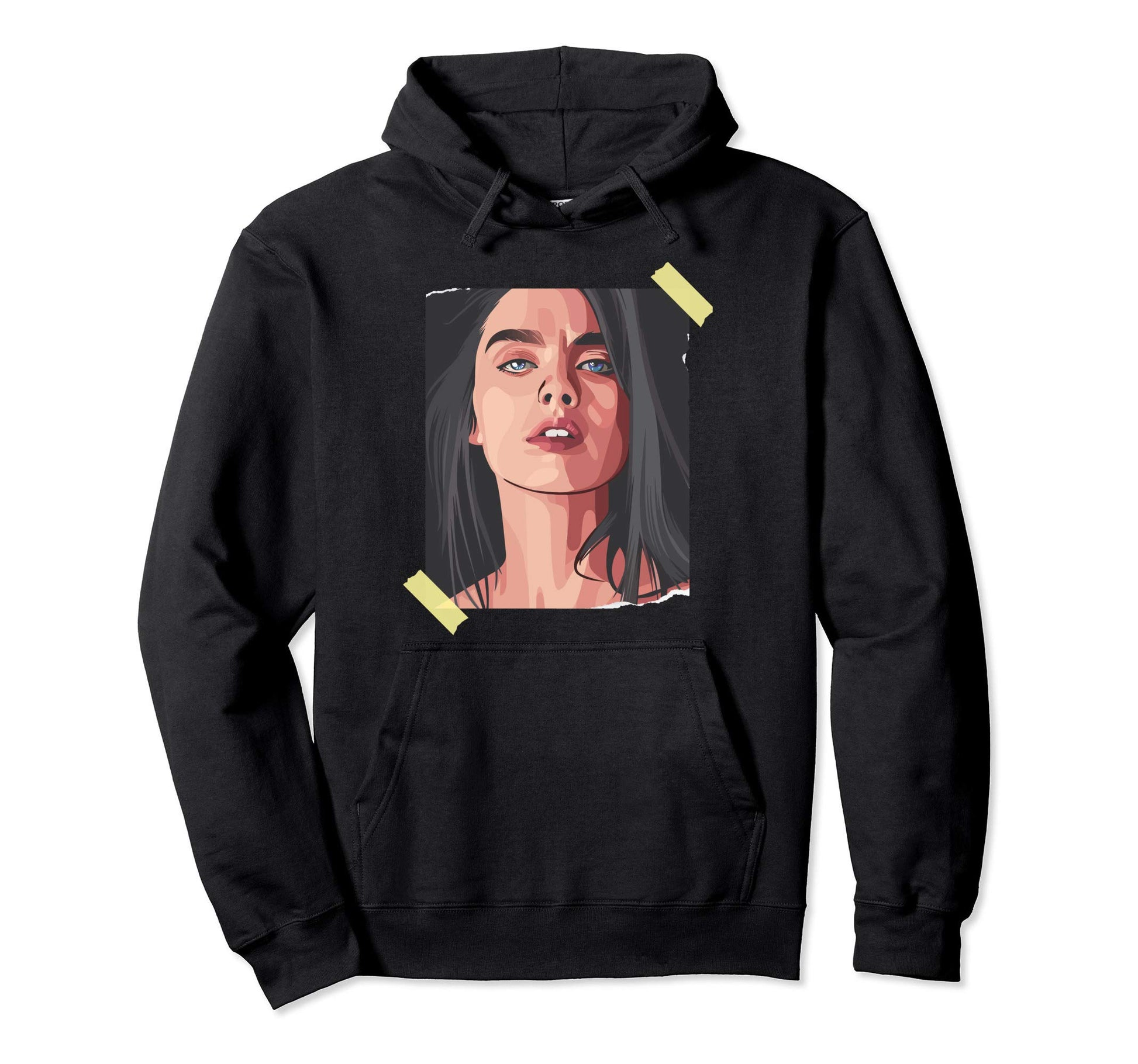 Aesthetic Egirl Teen Torn Soft Gift Hoodie - Graphic Print Men Women - T-Shirt, Sweatshirt, Hoodie