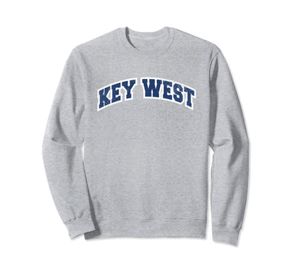 Key West Florida Varsity Sweatshirt - Graphic Print for Adults - T-Shirt, Sweatshirt, Hoodie