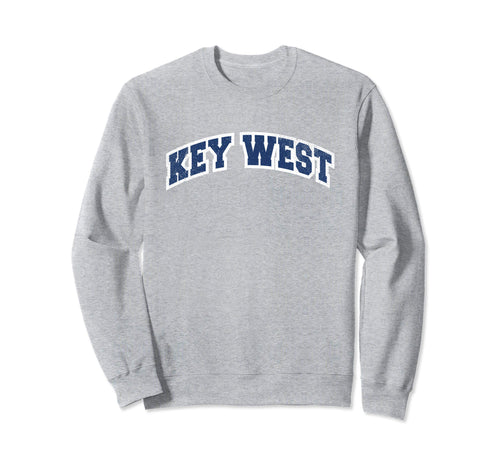 Key West Florida Varsity Sweatshirt - Graphic Print for Adults - T-Shirt, Sweatshirt, Hoodie