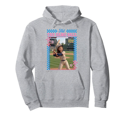 Hit Dang Ball Funny Baseball Mom Hoodie - Streetwear Style for Adults - T-Shirt, Sweatshirt, Hoodie