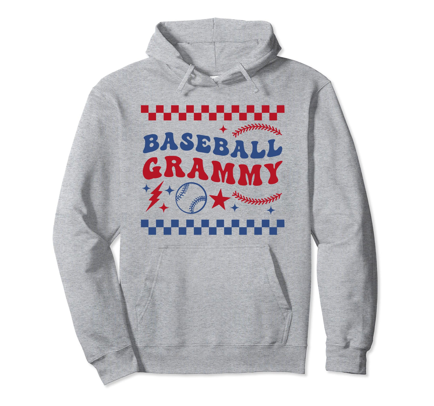 Baseball Grammy Sports Grammy Hoodie - Casual Everyday Wear Men Women - T-Shirt, Sweatshirt, Hoodie