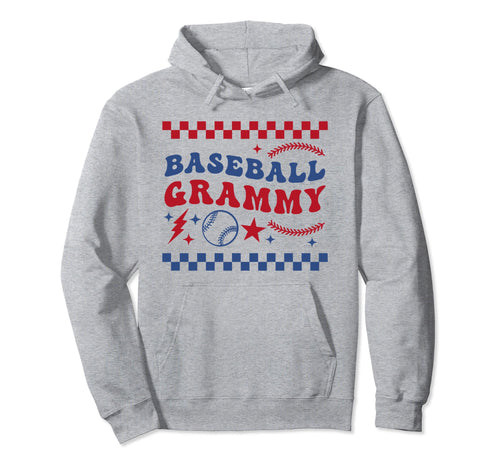Baseball Grammy Sports Grammy Hoodie - Casual Everyday Wear Men Women - T-Shirt, Sweatshirt, Hoodie