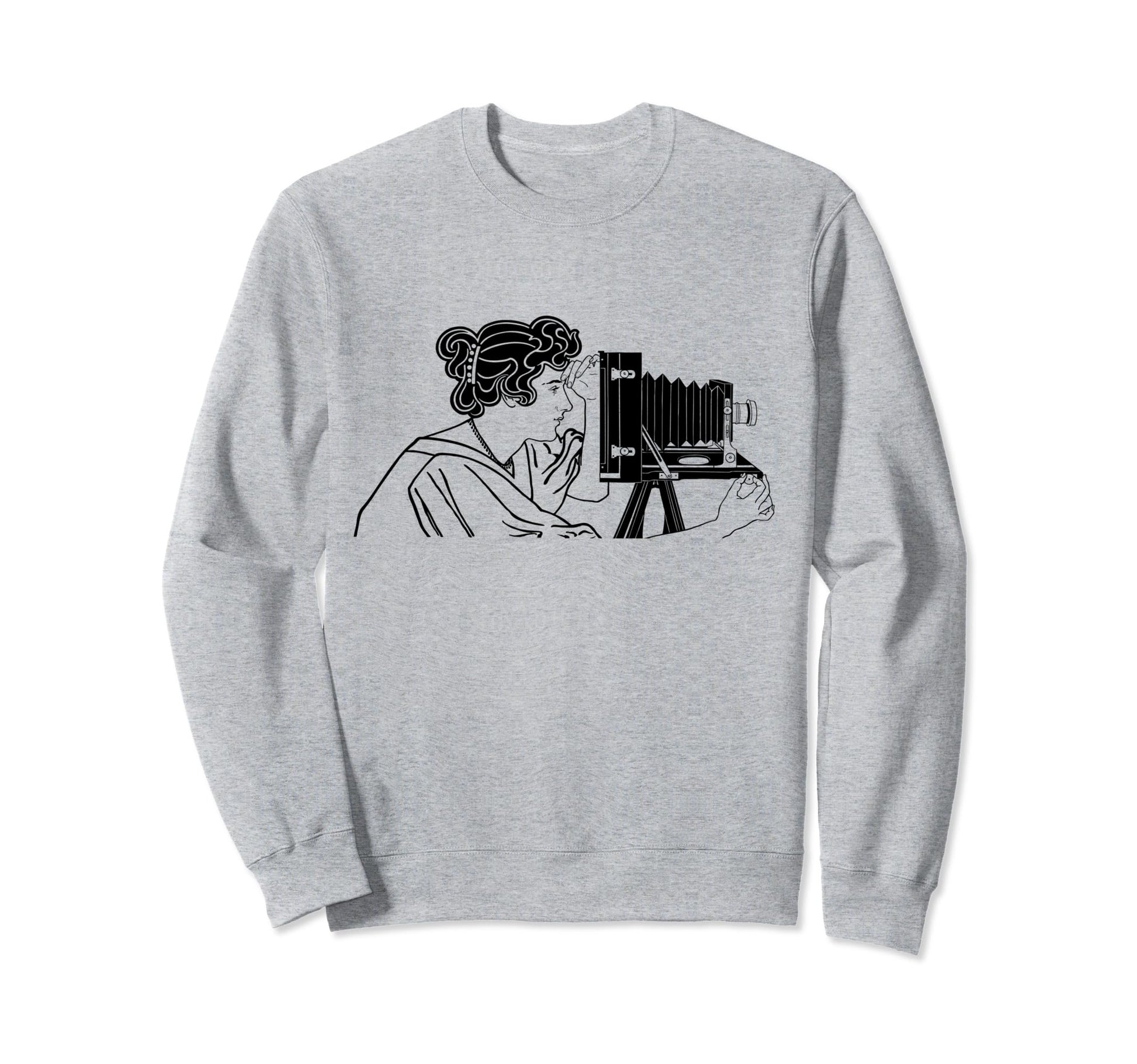 Antique 1900S Camera Photographer Sweatshirt - Custom Art Print for Adults - T-Shirt, Sweatshirt, Hoodie