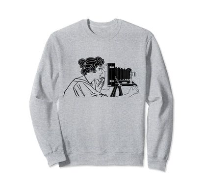 Antique 1900S Camera Photographer Sweatshirt - Custom Art Print for Adults - T-Shirt, Sweatshirt, Hoodie