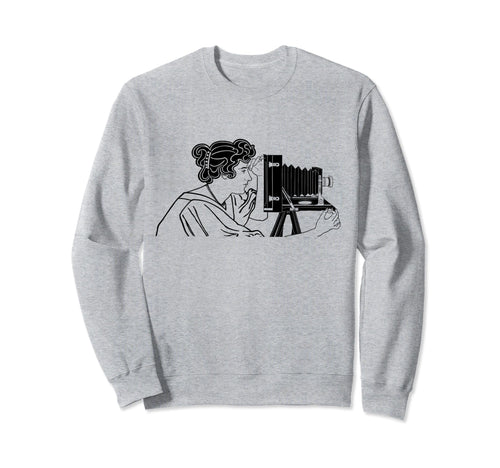 Antique 1900S Camera Photographer Sweatshirt - Custom Art Print for Adults - T-Shirt, Sweatshirt, Hoodie