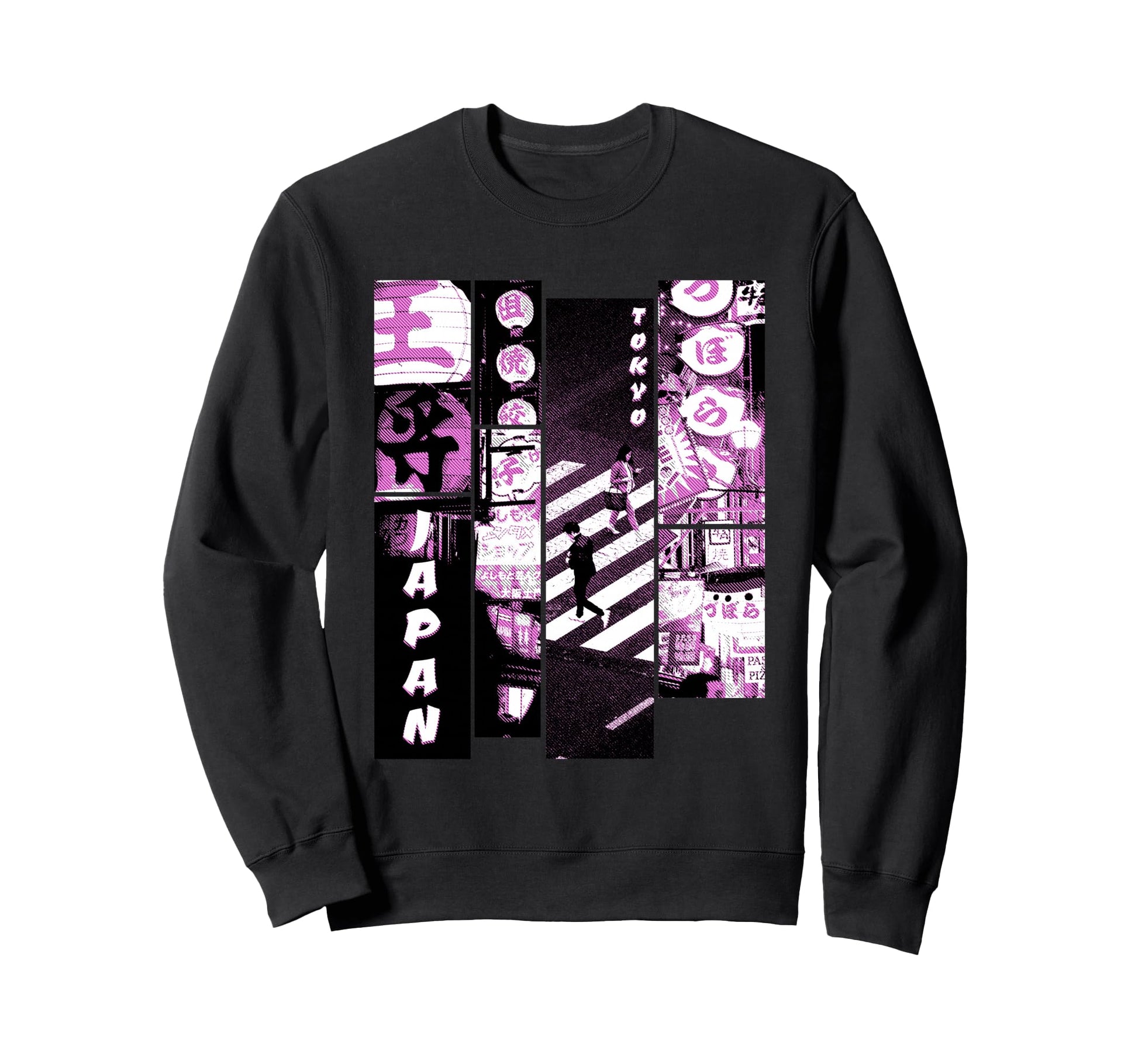 Aesthetic Vaporwave Japan 80S 90S Sweatshirt - Novelty Apparel Unisex - T-Shirt, Sweatshirt, Hoodie