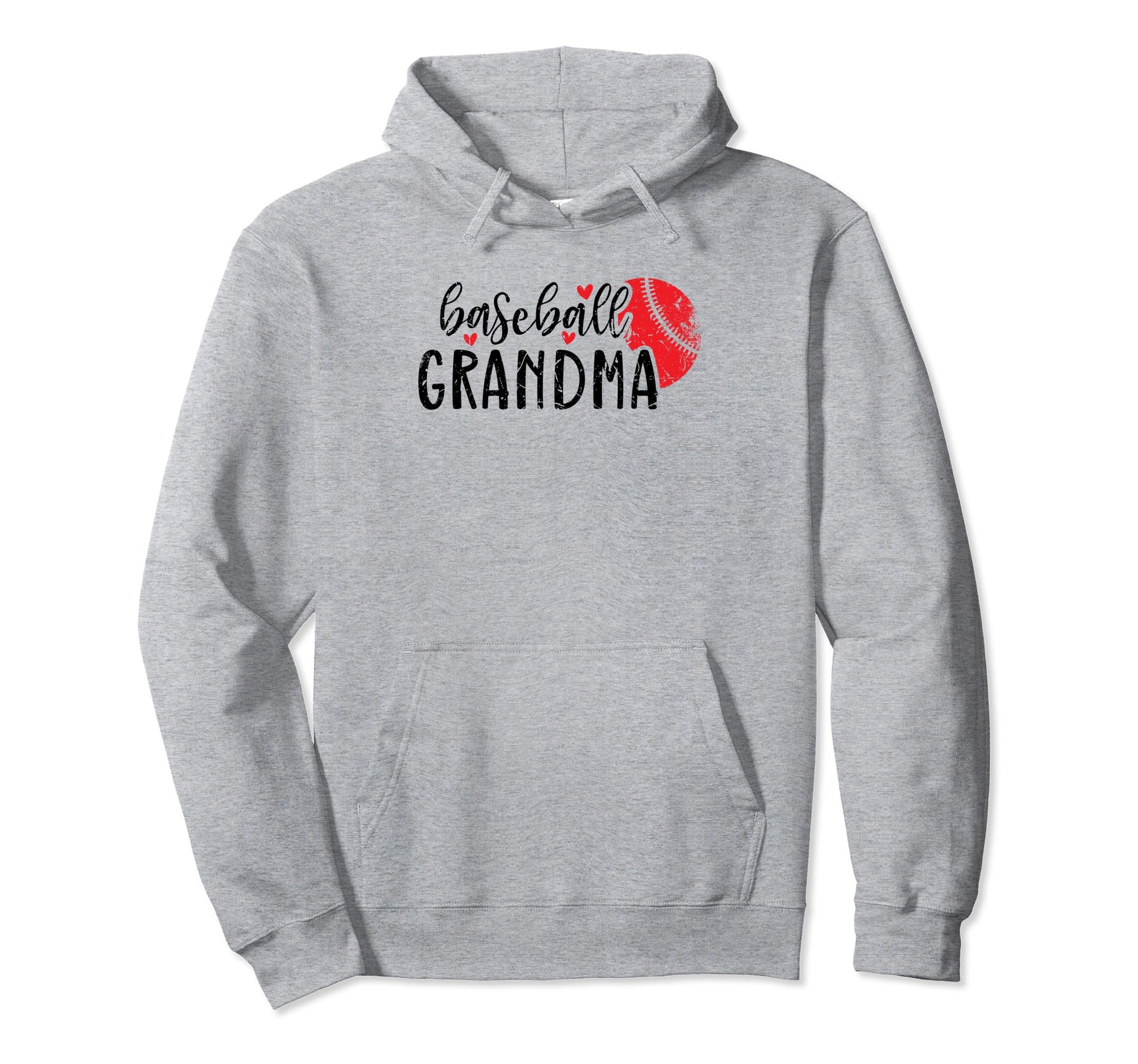 Baseball Grandma Funny Sport Hoodie - Unique Graphic Unisex - T-Shirt, Sweatshirt, Hoodie