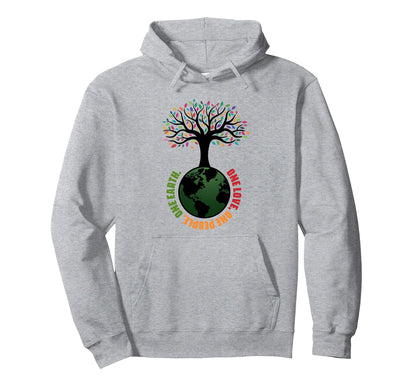 World Peace Earth Peace Kindness And Love Hoodie - Graphic Print Men Women - T-Shirt, Sweatshirt, Hoodie