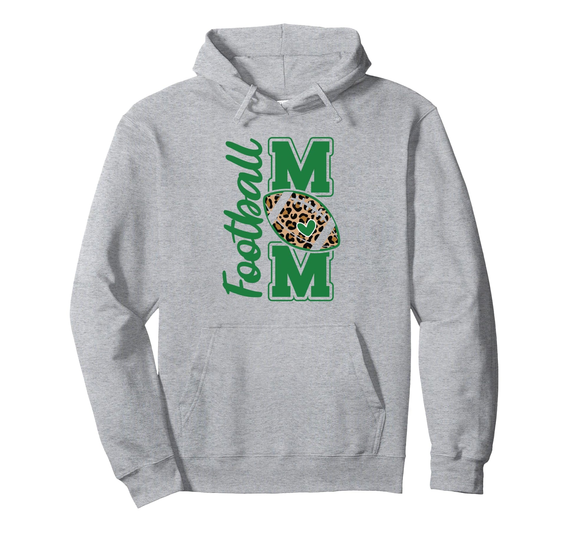Game Day Leopard White And Green High Hoodie - Custom Art Print Unisex - T-Shirt, Sweatshirt, Hoodie