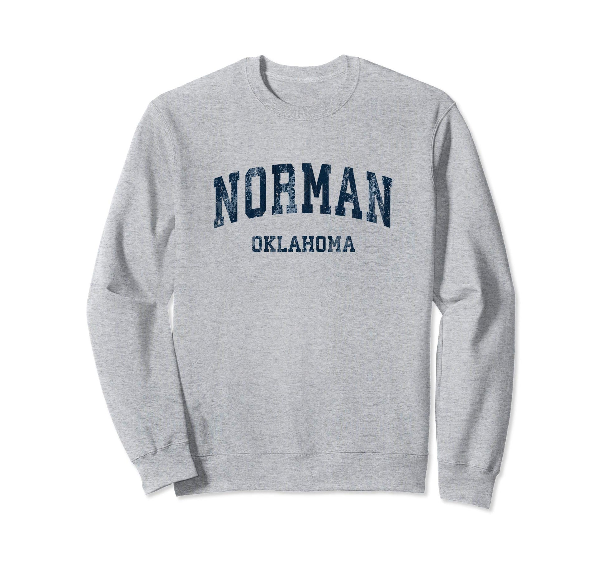 Norman Oklahoma Ok Varsity Sports Sweatshirt - Graphic Print for Adults - T-Shirt, Sweatshirt, Hoodie