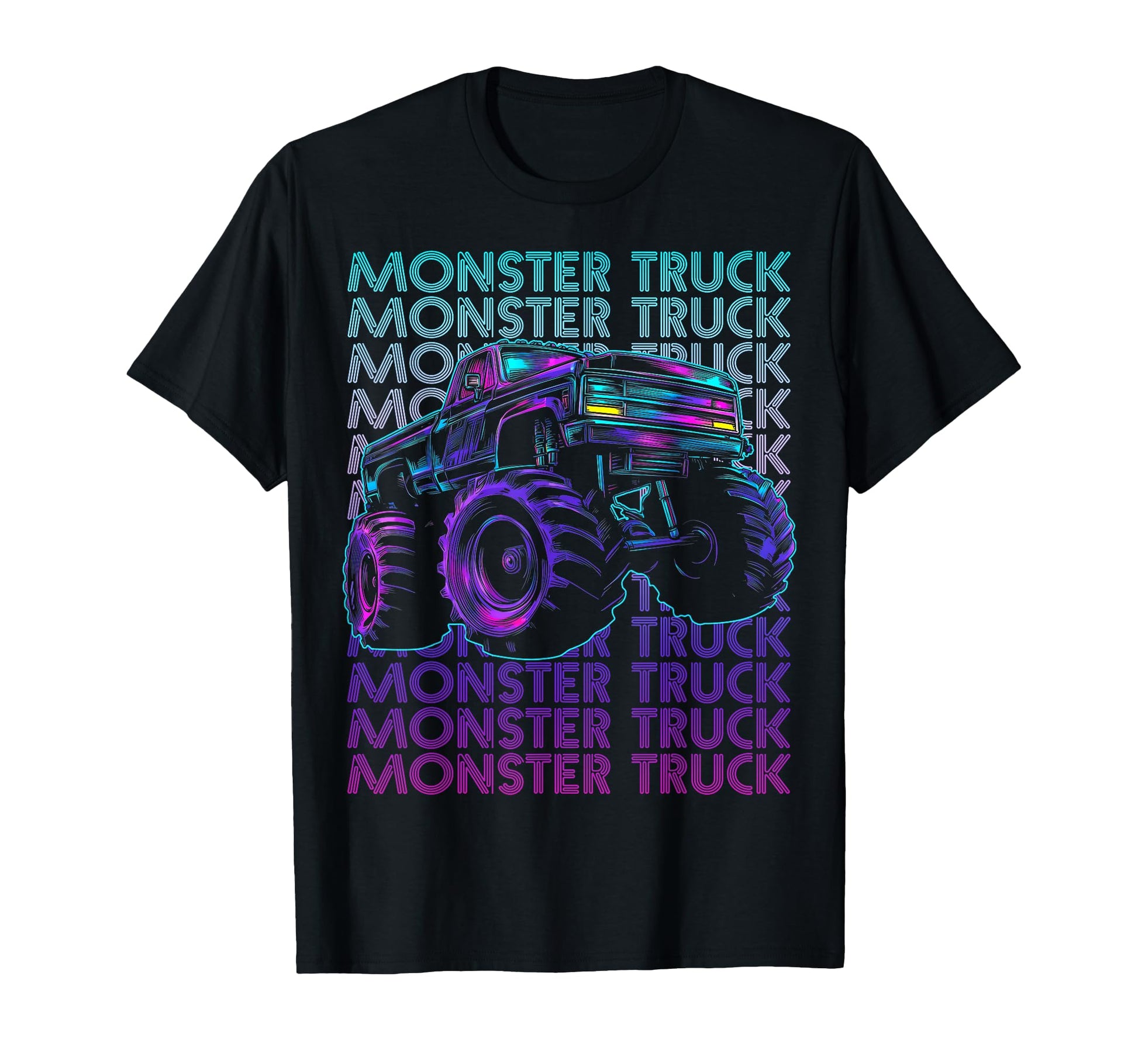 Monster Trucks 4 Wheeler Offroad T-Shirt - Casual Everyday Wear Unisex - T-Shirt, Sweatshirt, Hoodie