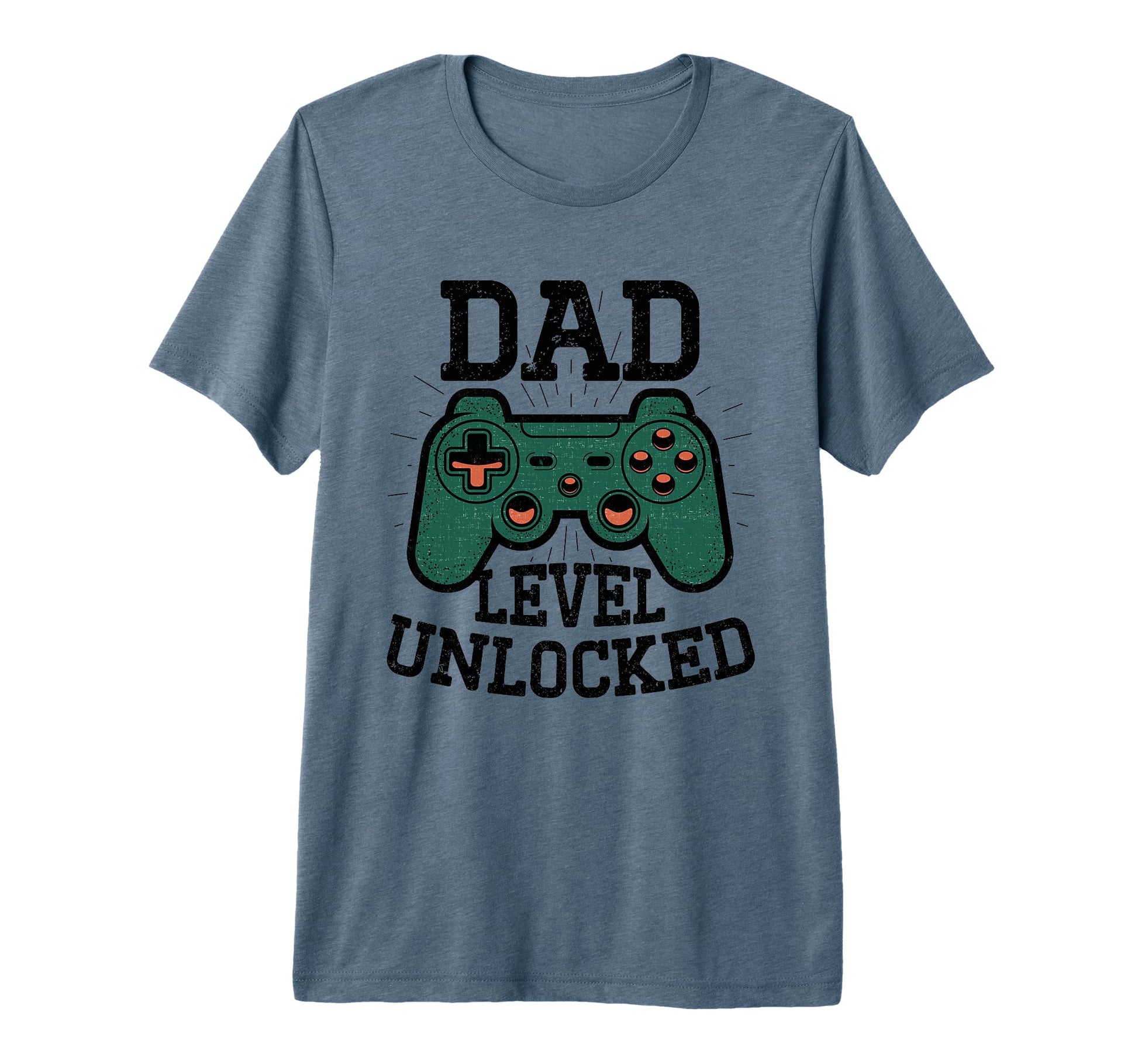 Mens Dad Level Unlocked Video Gamer T-Shirt - Streetwear Style Men Women - T-Shirt, Sweatshirt, Hoodie