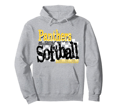 Panthers Softball Mom Team Sports Game Hoodie - Fun Novelty Design Unisex - T-Shirt, Sweatshirt, Hoodie