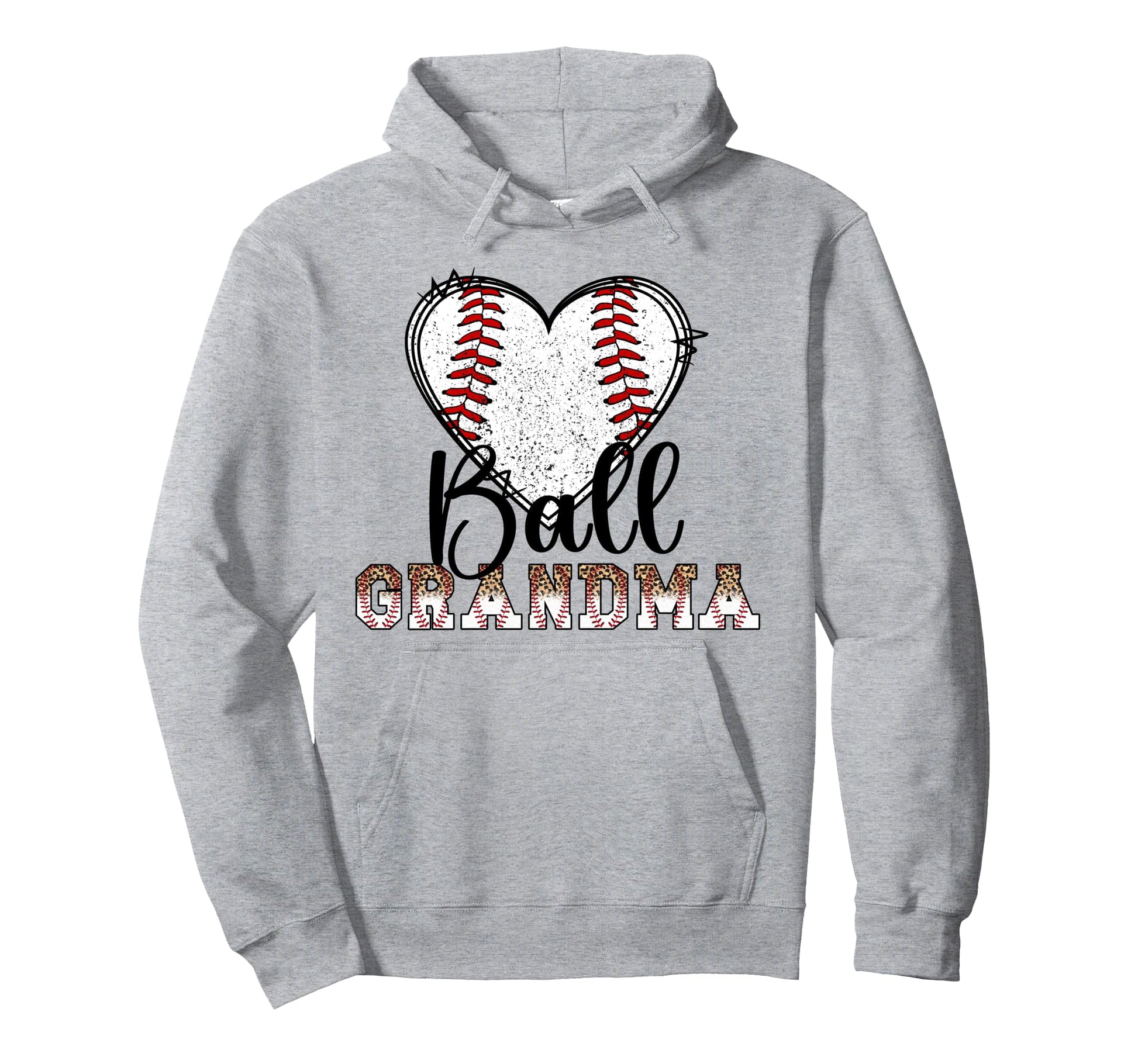 Ball Grandma Baseball Grandma Baseball Hoodie - Trendy Graphic Unisex - T-Shirt, Sweatshirt, Hoodie